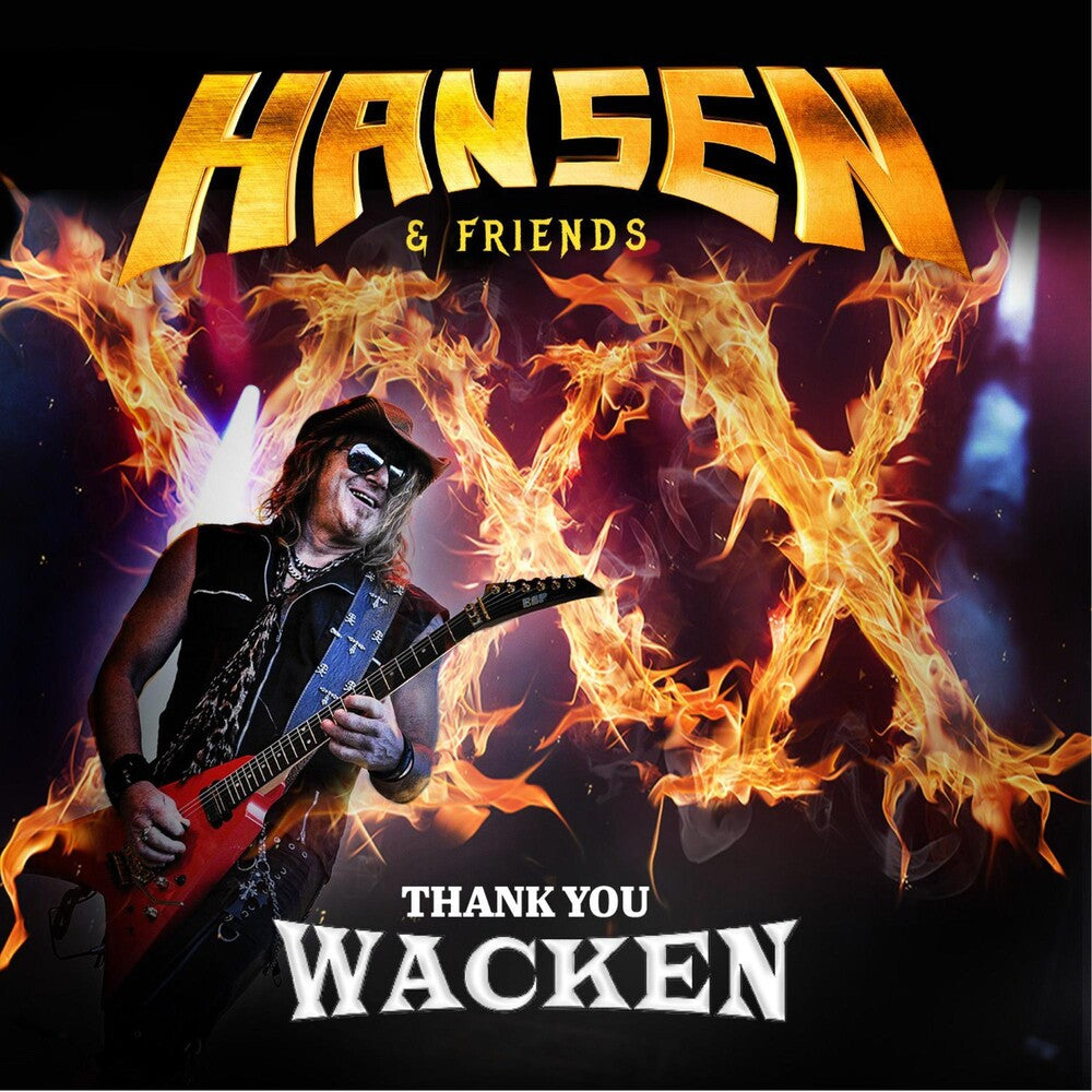 the album cover for Kai Hansen - Thank You Wacken