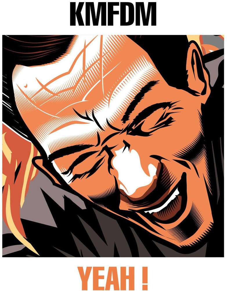the album cover for KMFDM - Yeah! (EP)