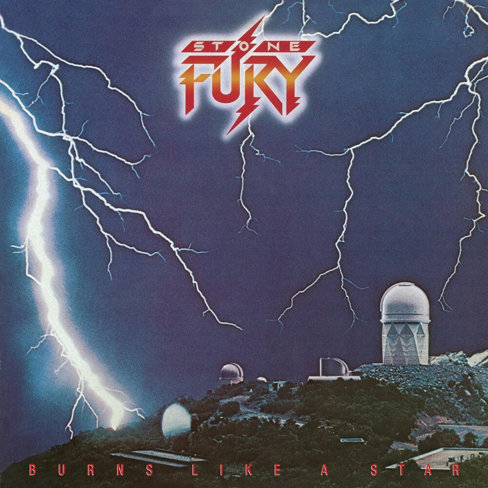 the album cover for Stone Fury - Burns Like A Star