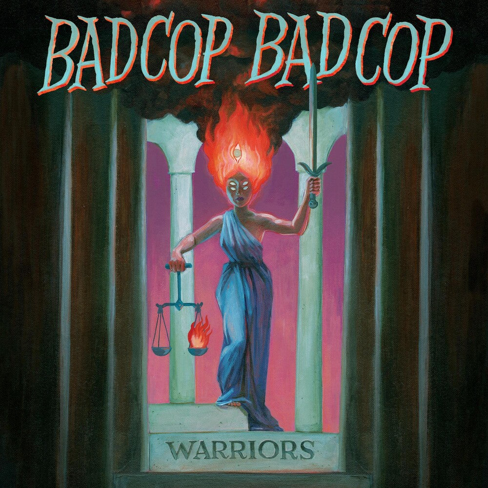 the album cover for Bad Cop - Warriors