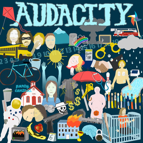 the album cover for Audacity - Hyper Vessels