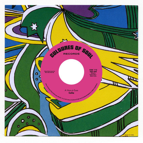 the album cover for Celia / Franco - Hora E Essa / Ei Voce Psiu