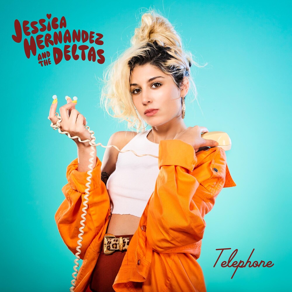 the album cover for Jessica Hernandez & The Deltas - Telephone [LP]