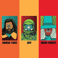 the album cover for Harsh Toke - Burnout (Various Artists)