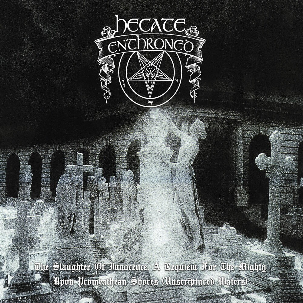 the album cover for Hecate Enthroned - Slaughter Of Innocence
