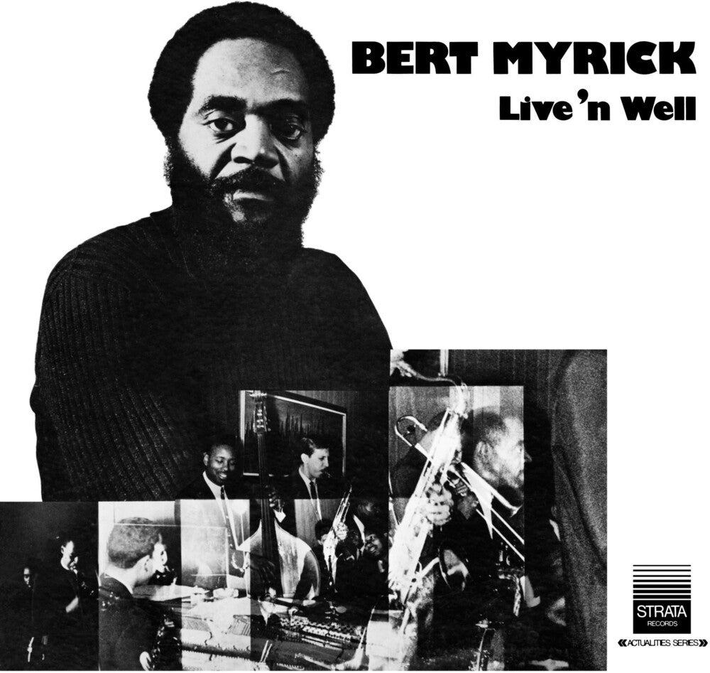 the album cover for Bert Myrick - Live 'n Well