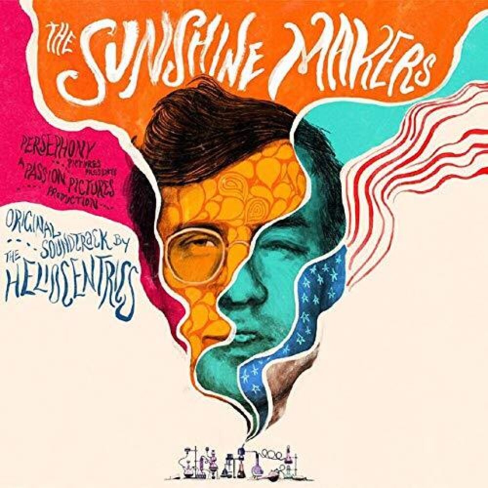 the album cover for The Heliocentrics - The Sunshine Makers (Original Soundtrack)