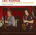 the album cover for Art Pepper - Art Pepper Presents "West Coast Sessions" Volume 3: Lee Konitz