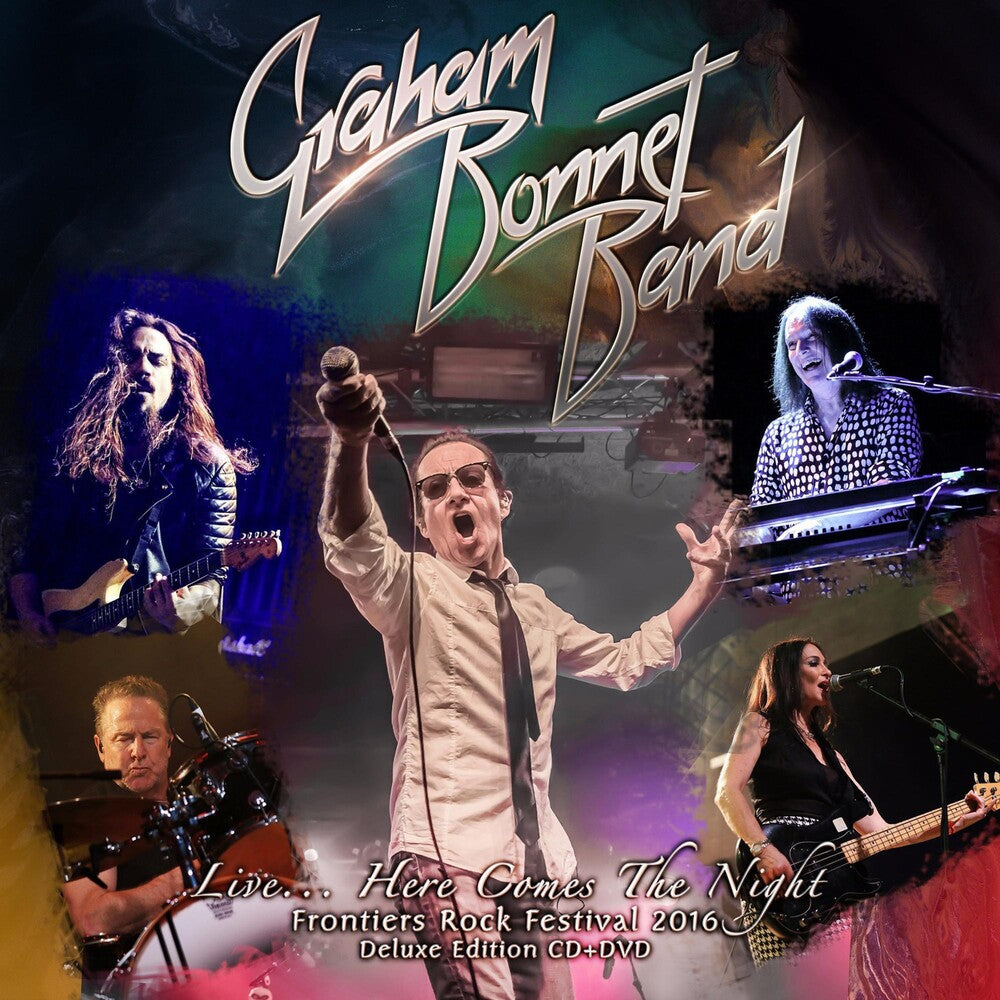 the album cover for Graham Bonnet - Live Here Comes The Night [Digipak]