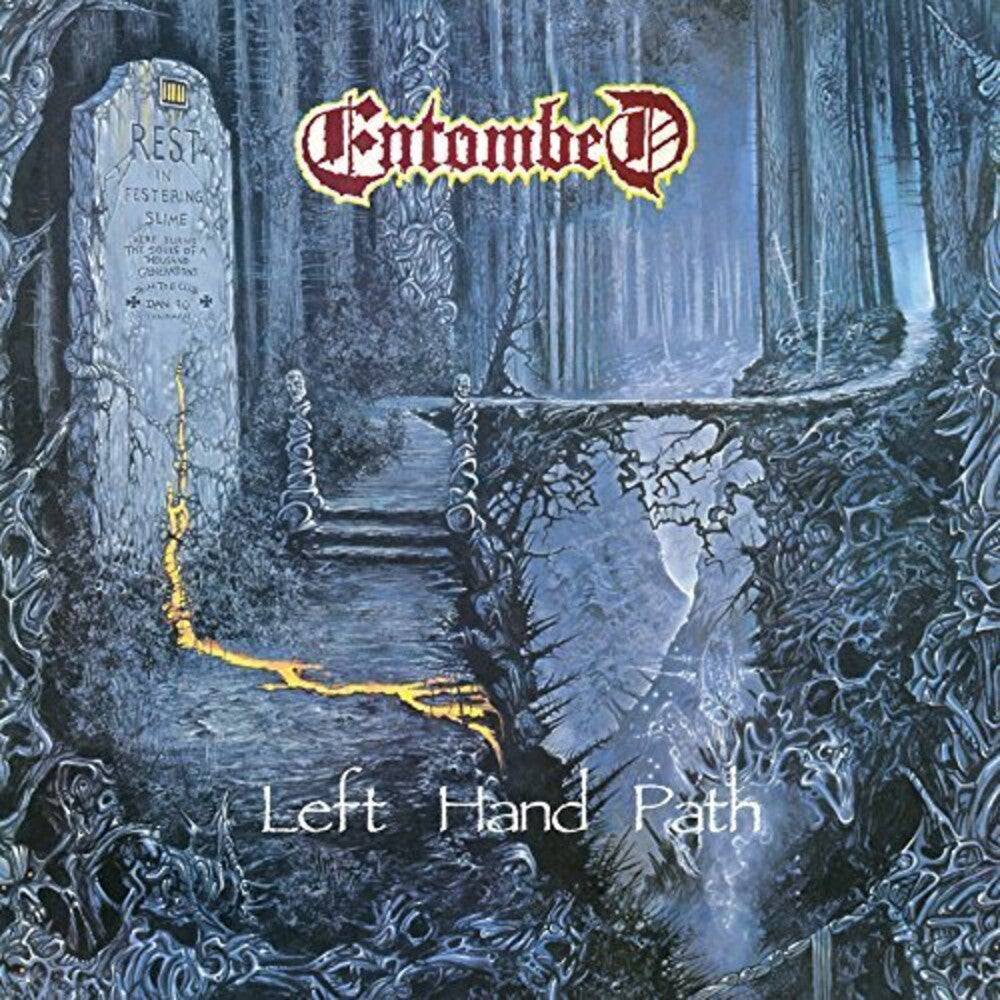 the album cover for Entombed - Left Hand Path