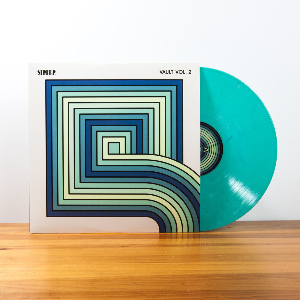 the album cover for Starfucker (STRFKR) - Vault Vol. 2 [Blue LP]