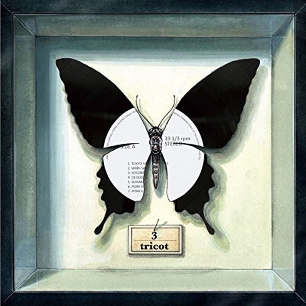 the album cover for Tricot - 3 [LP]