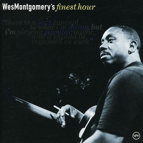 the album cover for Wes Montgomery - Wes Montgomery's Finest Hour