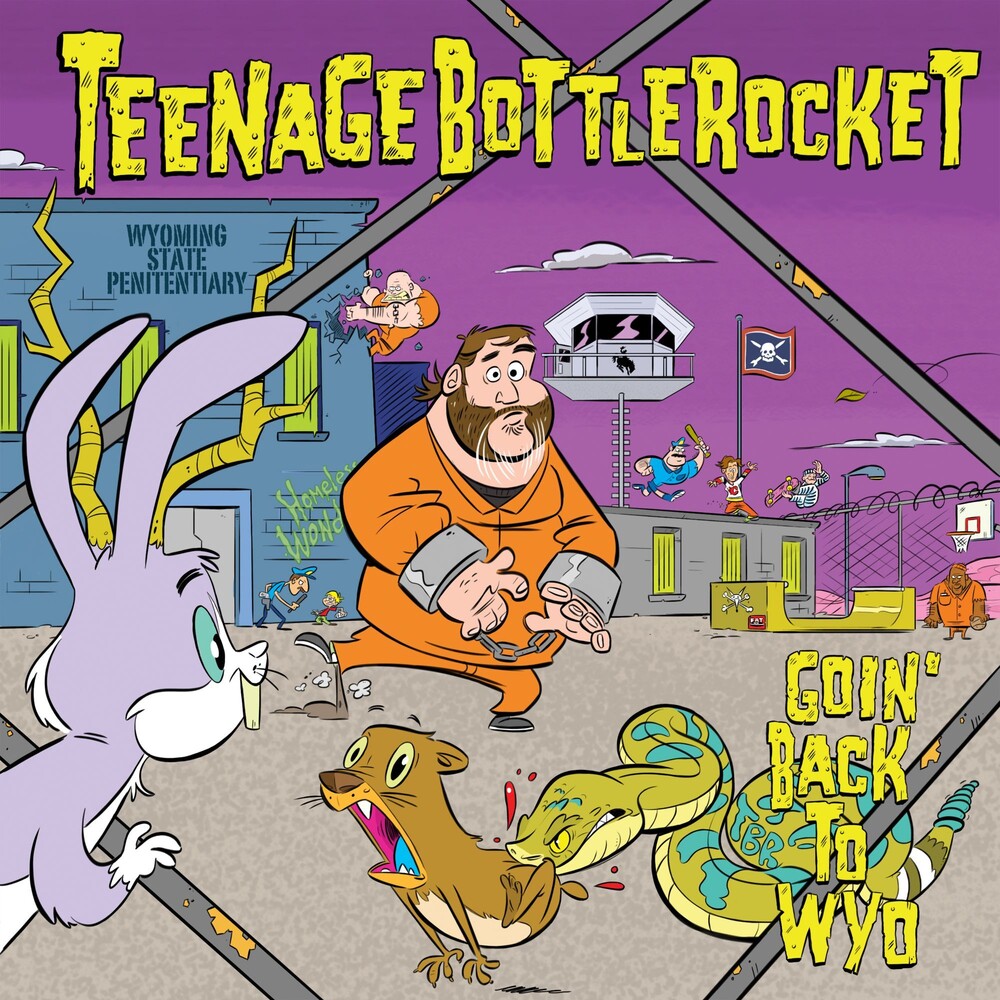 the album cover for Teenage Bottlerocket - Goin' Back To Wyo
