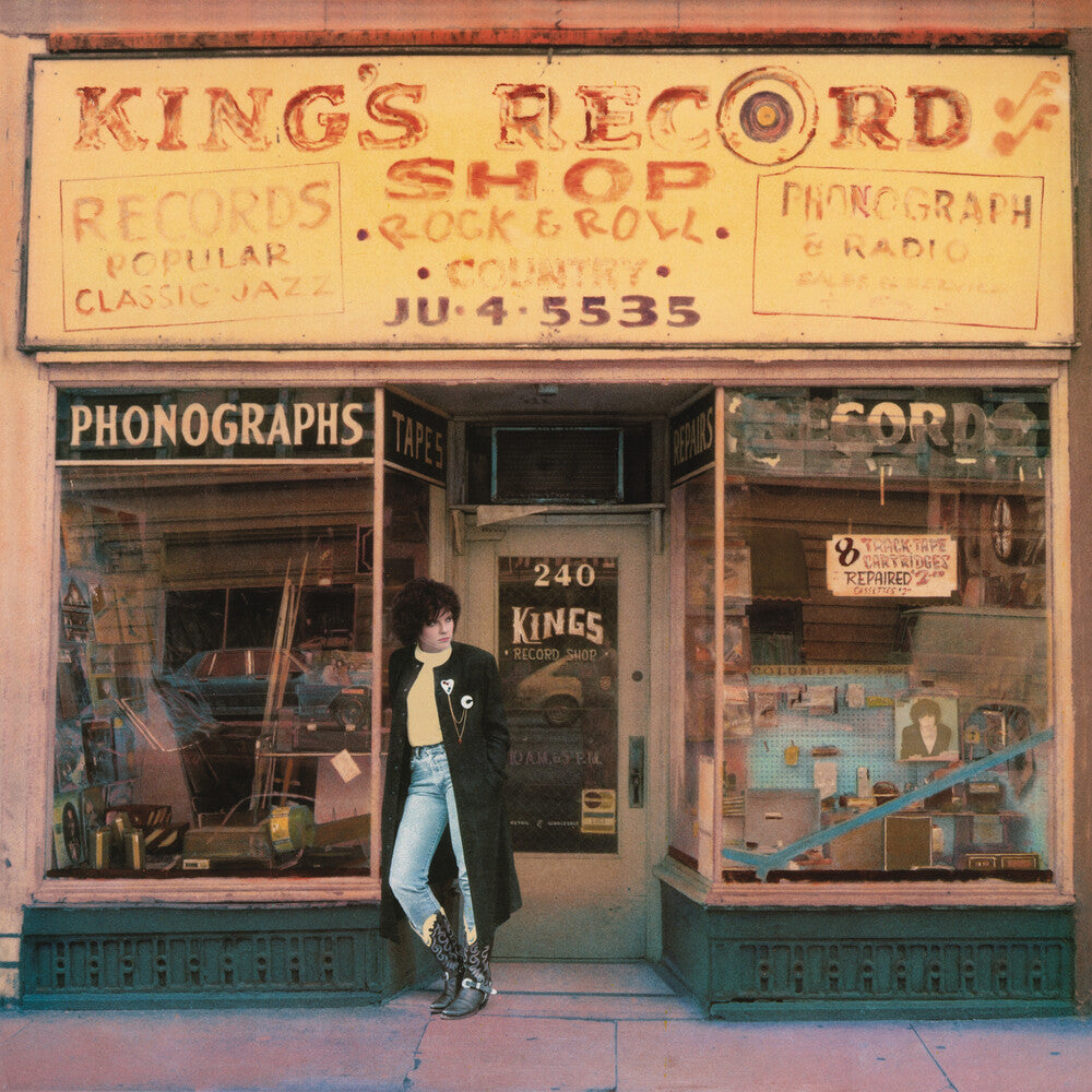 the album cover for Rosanne Cash - Kings Record Shop