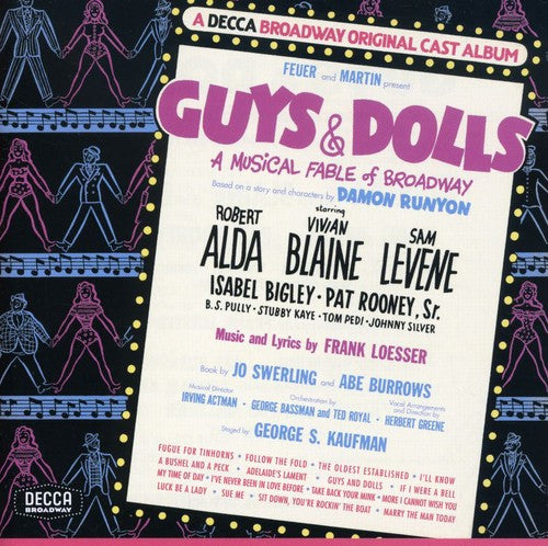 the album cover for 1950 Original Broadway Cast - Guys and Dolls