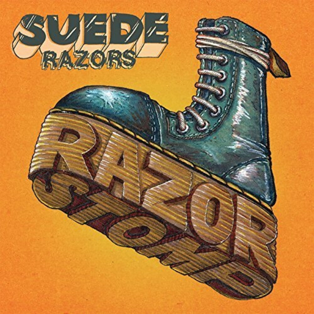 the album cover for Suede Razors - Razor Stomp