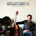 the album cover for John Pizzarelli - Sinatra & Jobim @ 50