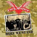 the album cover for Cock Sparrer - Here We Stand