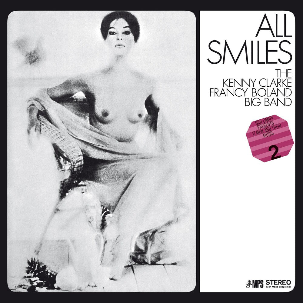 the album cover for Kenny Clarke - All Smiles - The Kenny Clarke Francy Boland Big