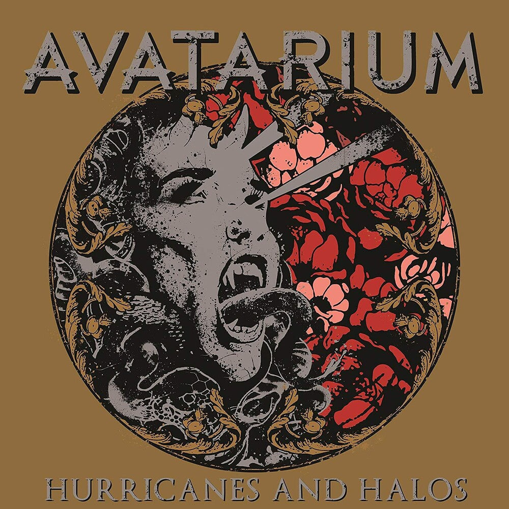 the album cover for Avatarium - Hurricanes And Halos