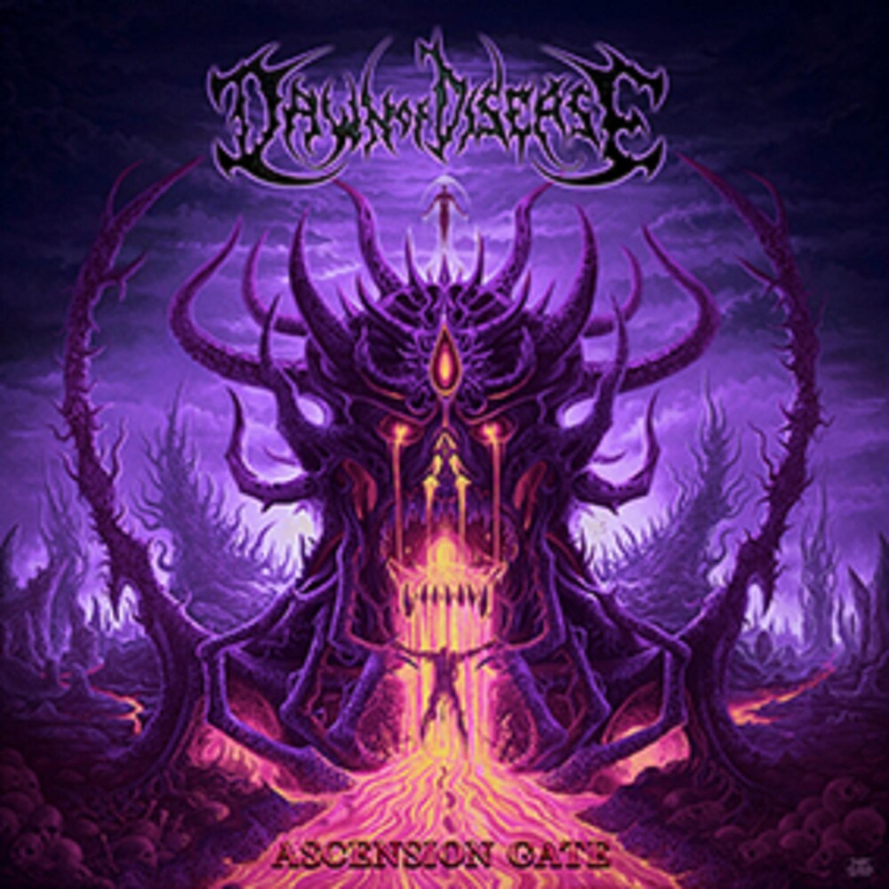 the album cover for Dawn Of Disease - Ascension Gate