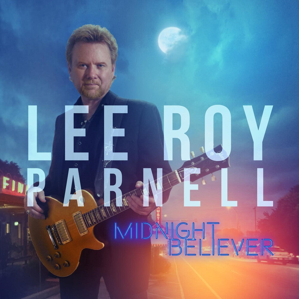 the album cover for Lee Roy Parnell - Midnight Believer