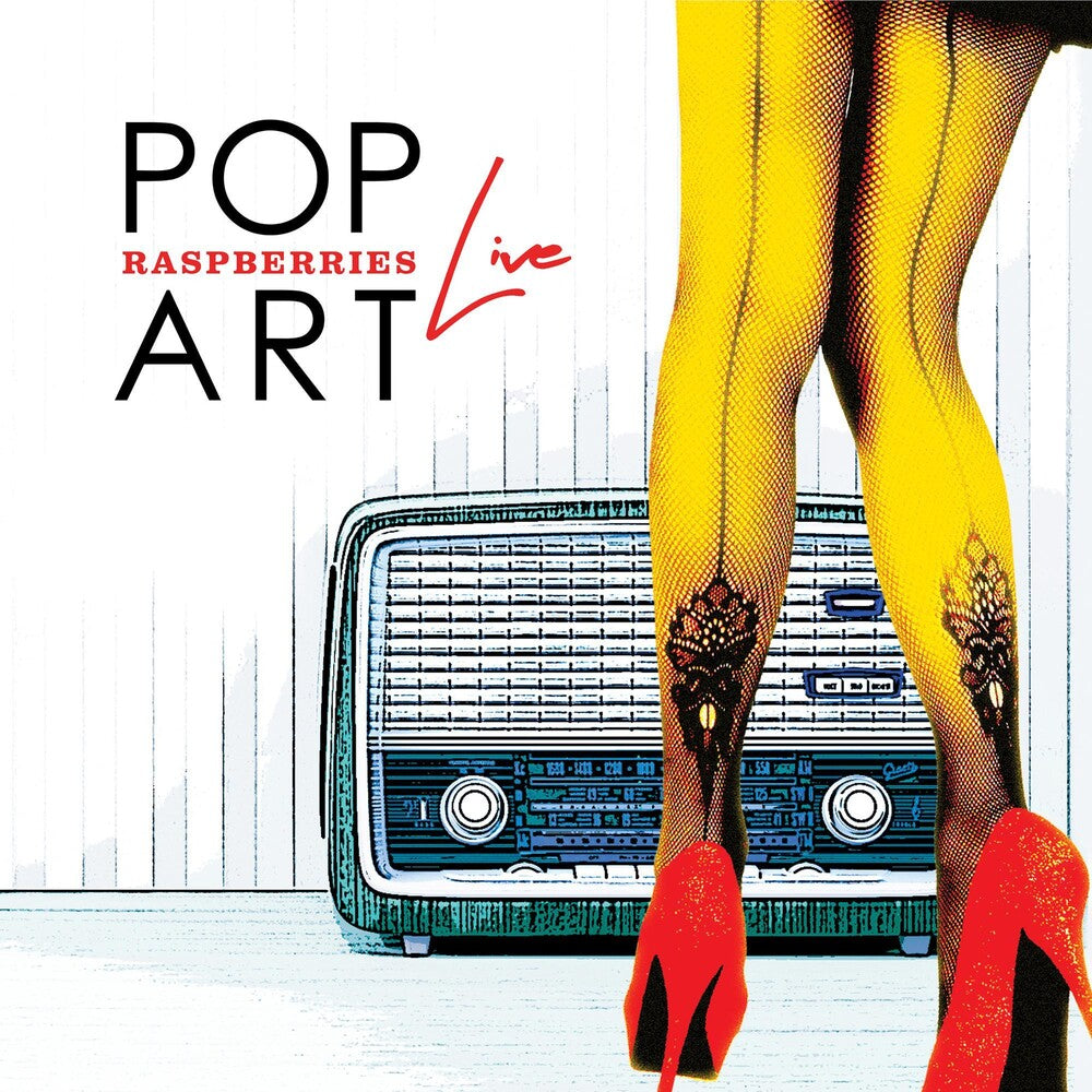 the album cover for Raspberries - Pop Art Live [2CD]