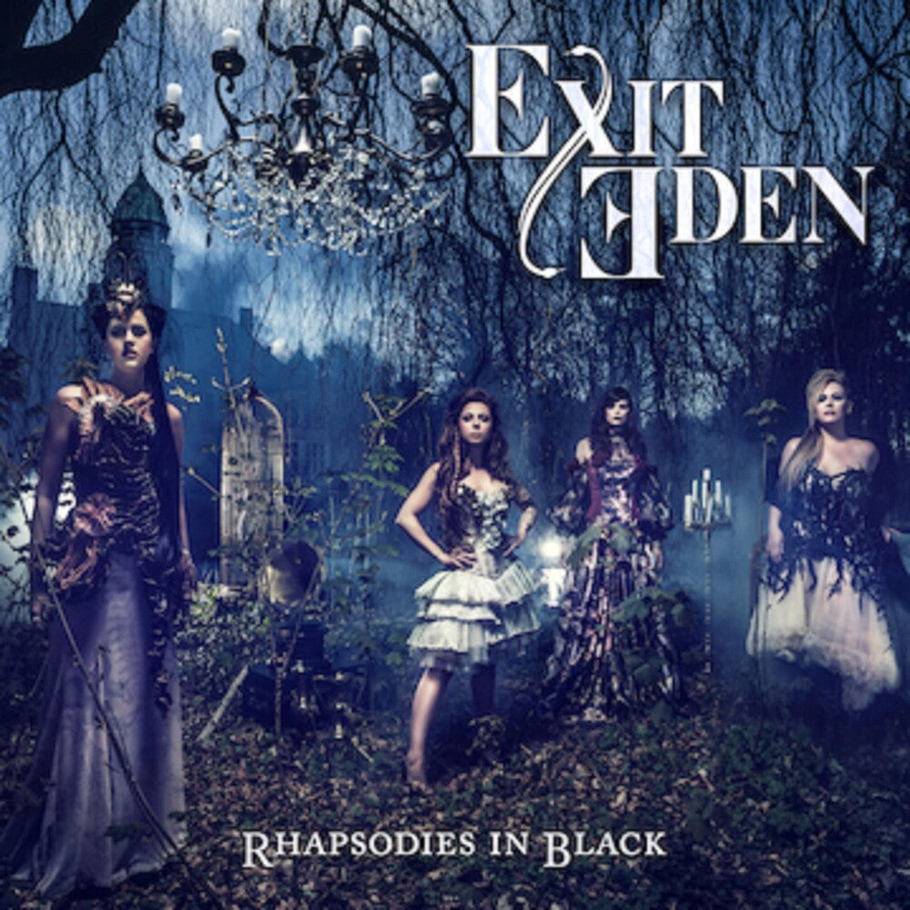 the album cover for Exit Eden - Rhapsodies In Black
