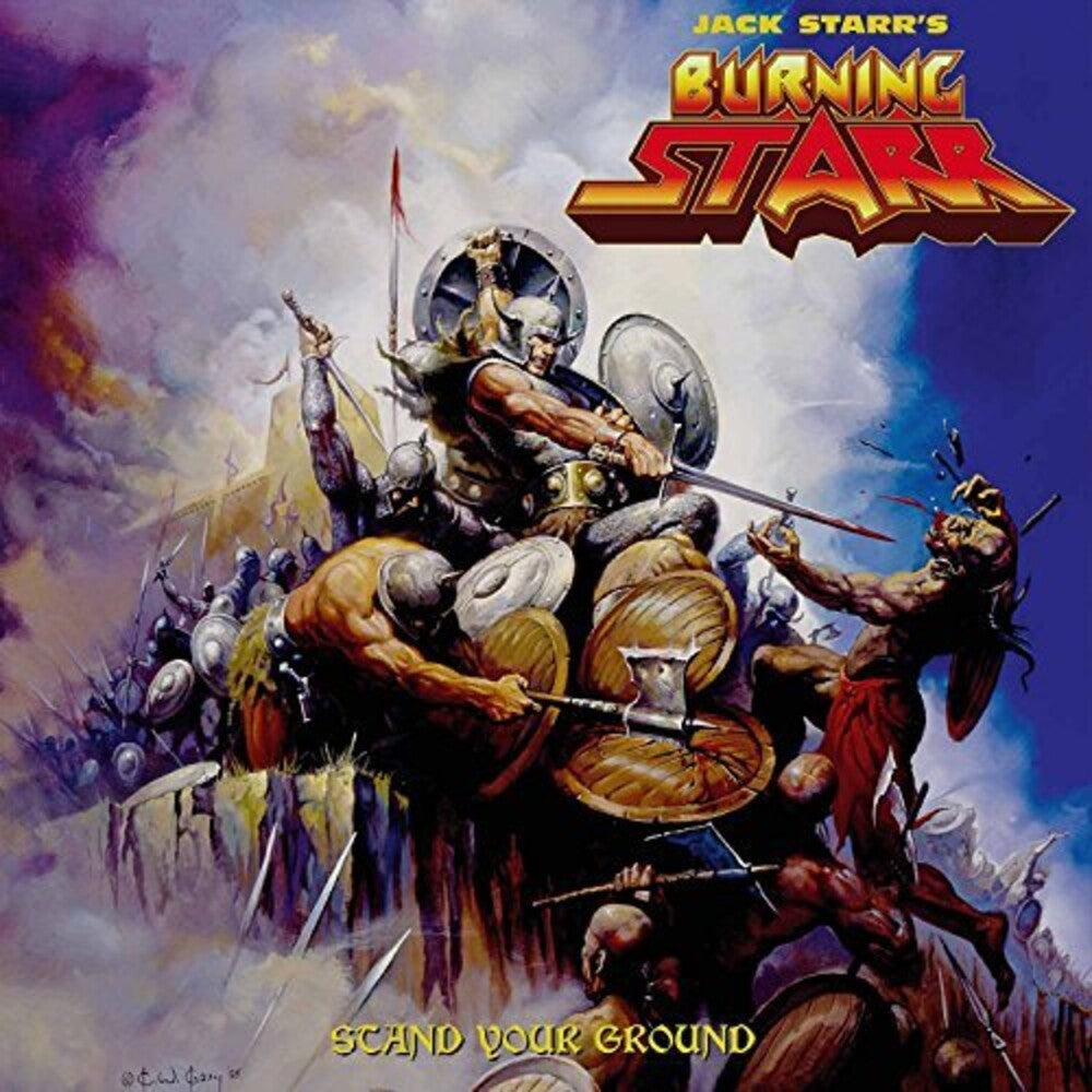 the album cover for Jack Starr / Burning Starr - Stand Your Ground