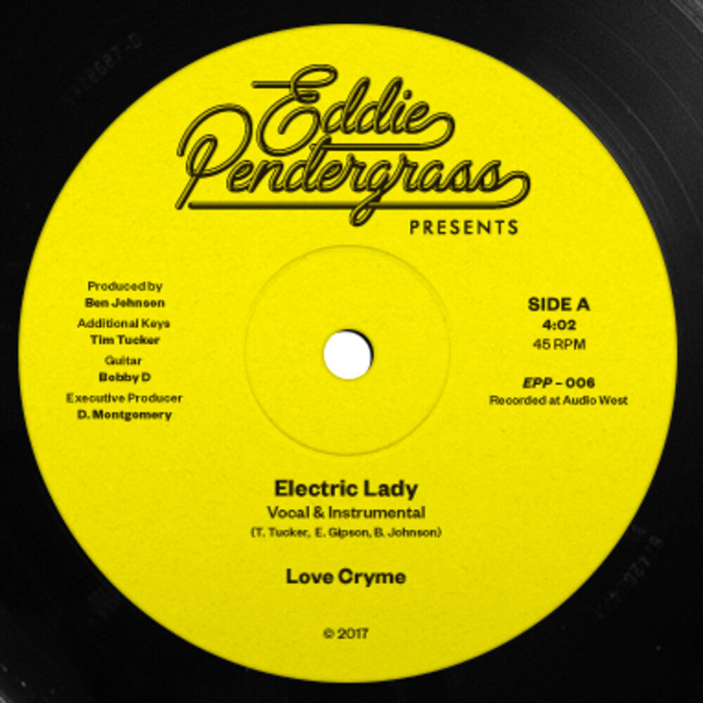 the album cover for Love Cryme - Electric Lady / Under The N Fluence