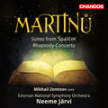 the album cover for Martinu / Zemtsov / Jarvi - Neeme Jarvi Conducts Martinu