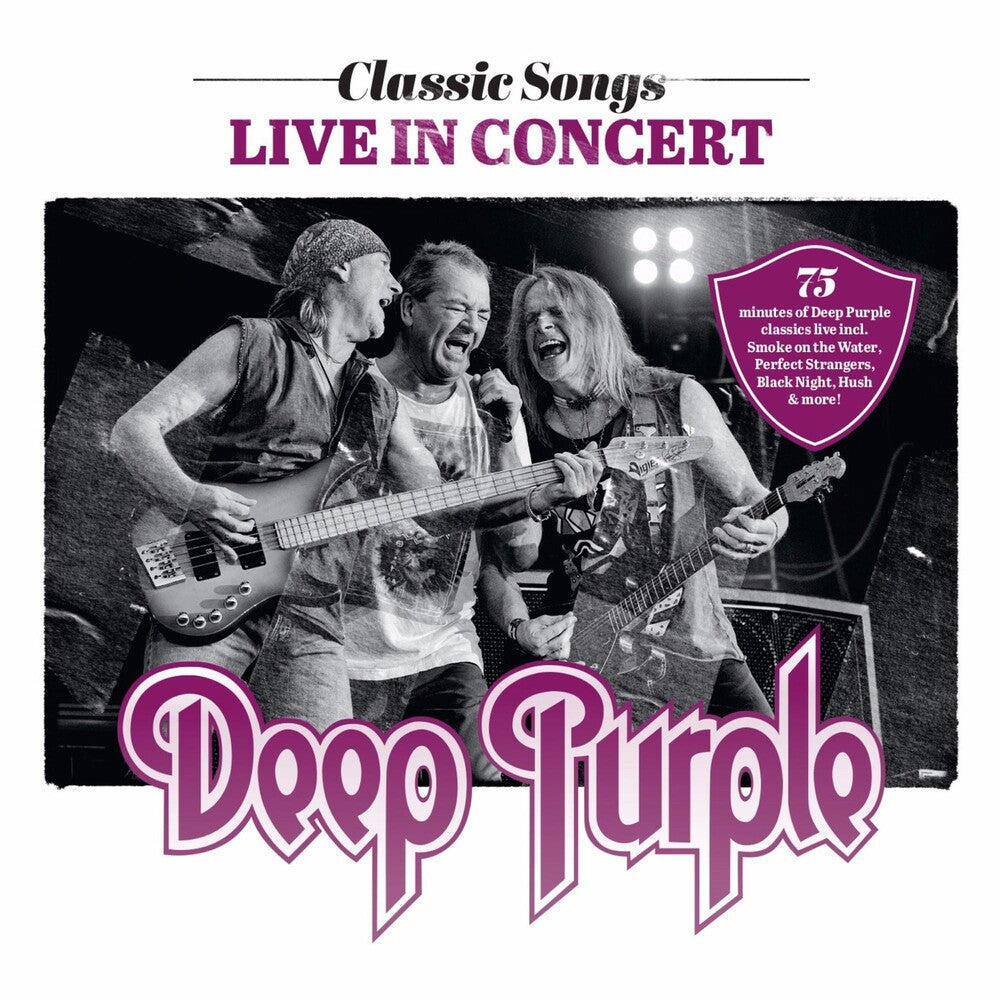 the album cover for Deep Purple - Classic Songs Live In Concert  DEEP PURPLE