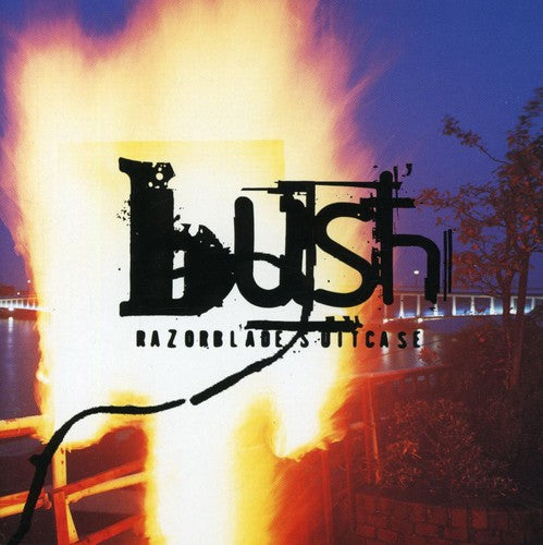 the album cover for Bush - Razorblade Suitcase
