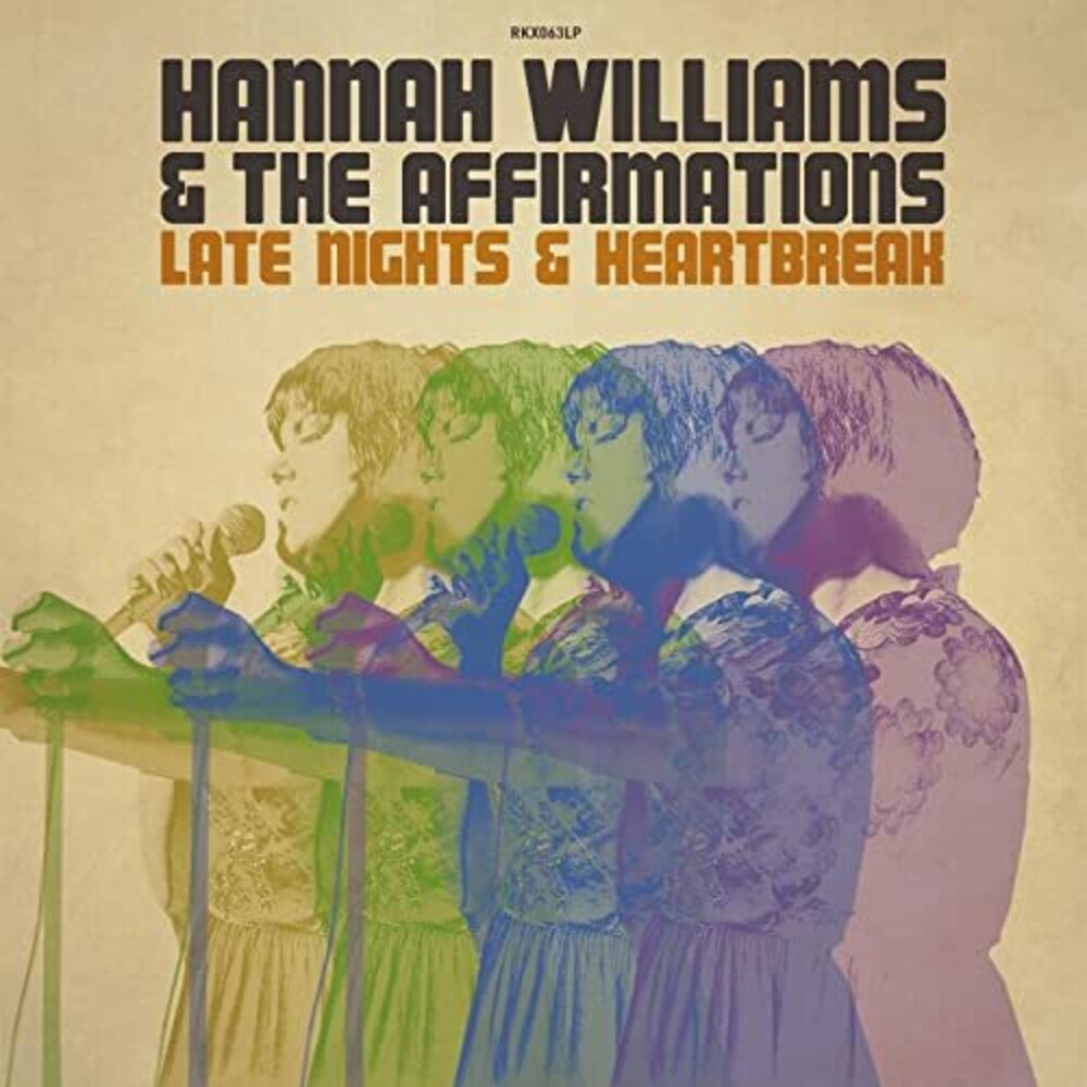 the album cover for Hannah Williams & The Affirmations - Late Nights & Heartbreak