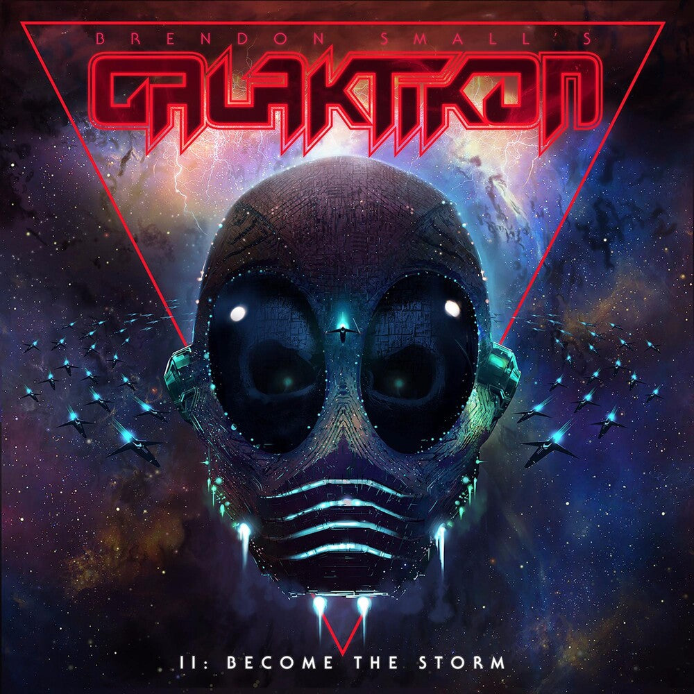 the album cover for Brendon Small - Galaktikon II: Become the Storm [Picture Disc LP]