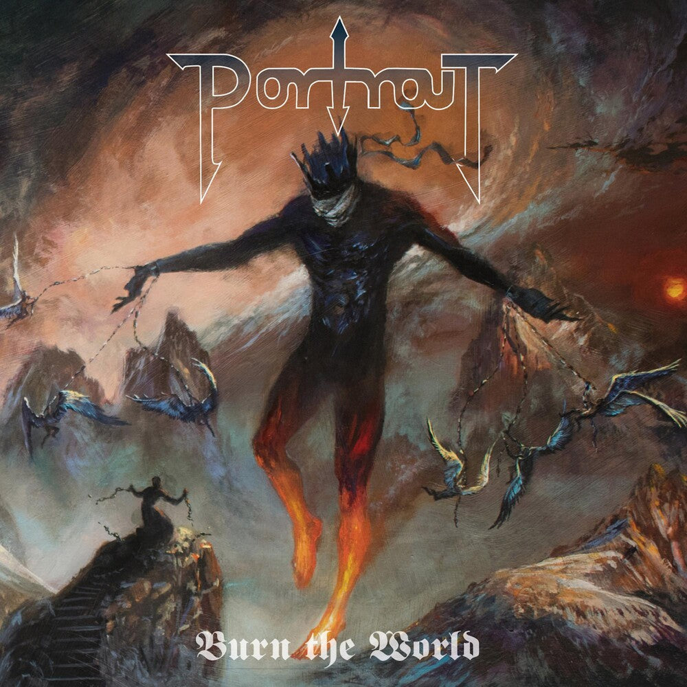 the album cover for Portrait - Burn The World