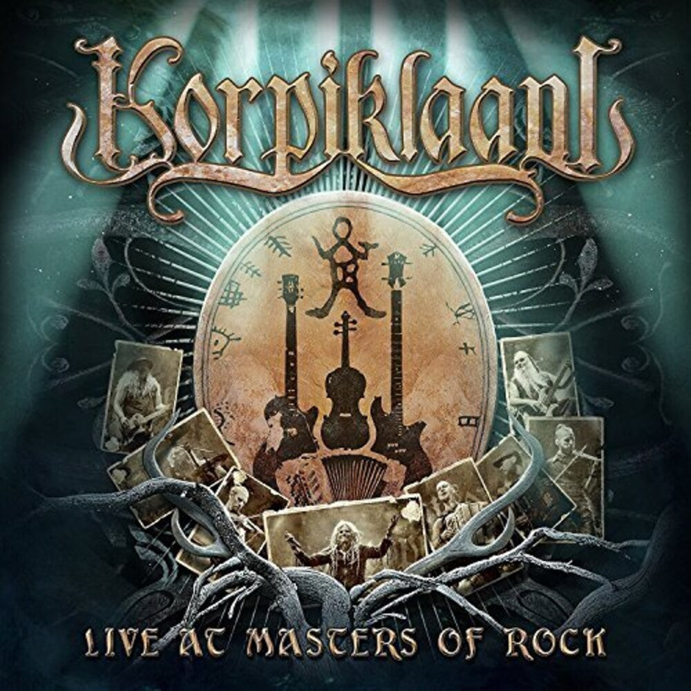 the album cover for Korpiklaani - Live At Masters Of Rock