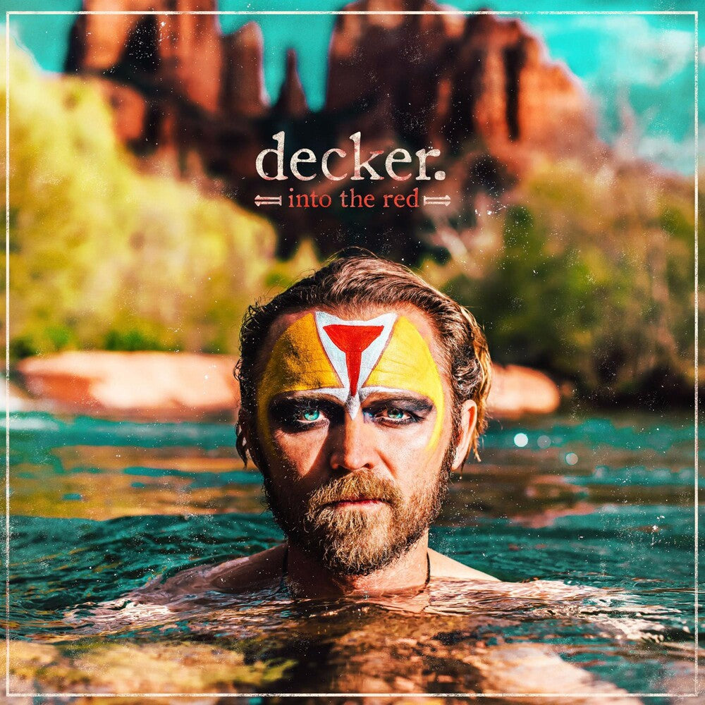 the album cover for Decker. - Into The Red