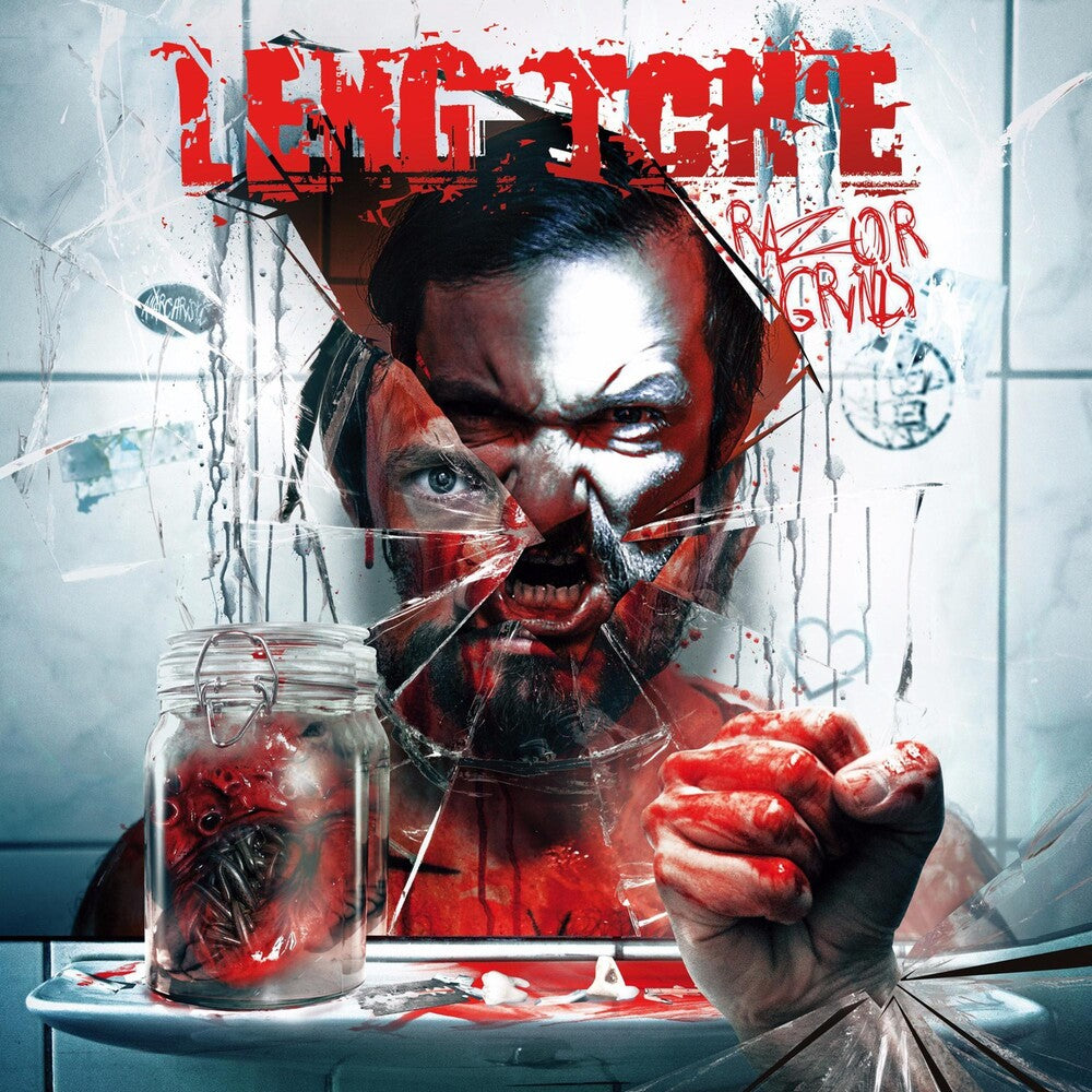 the album cover for Leng Tch'E - Razorgrind