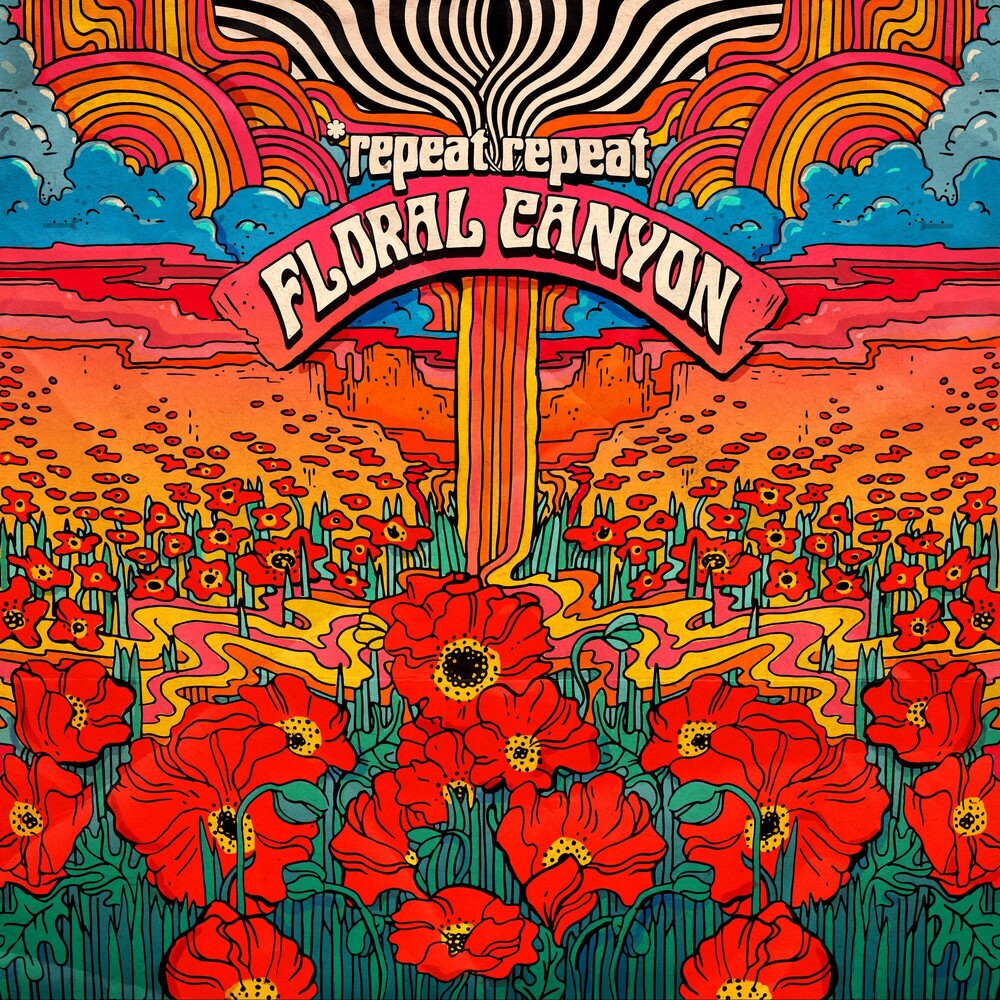 the album cover for *repeat repeat - Floral Canyon [LP]