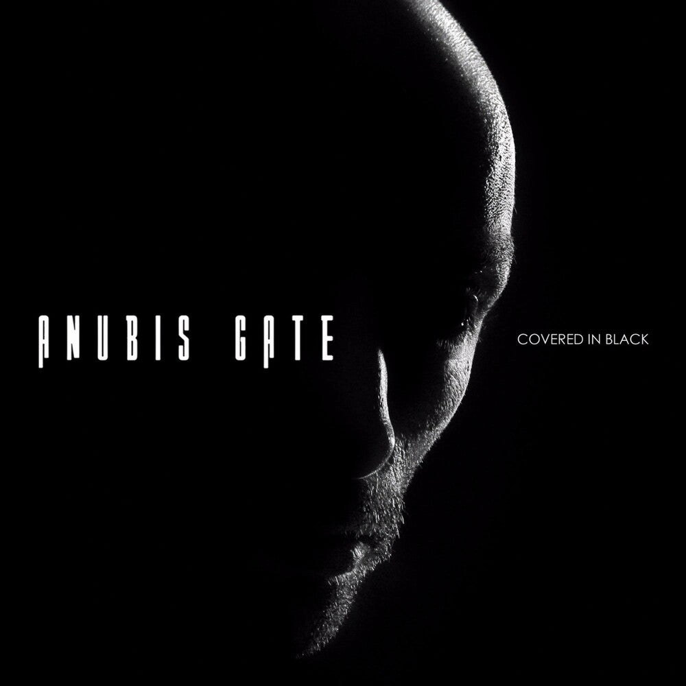 the album cover for Anubis Gate - Covered In Black