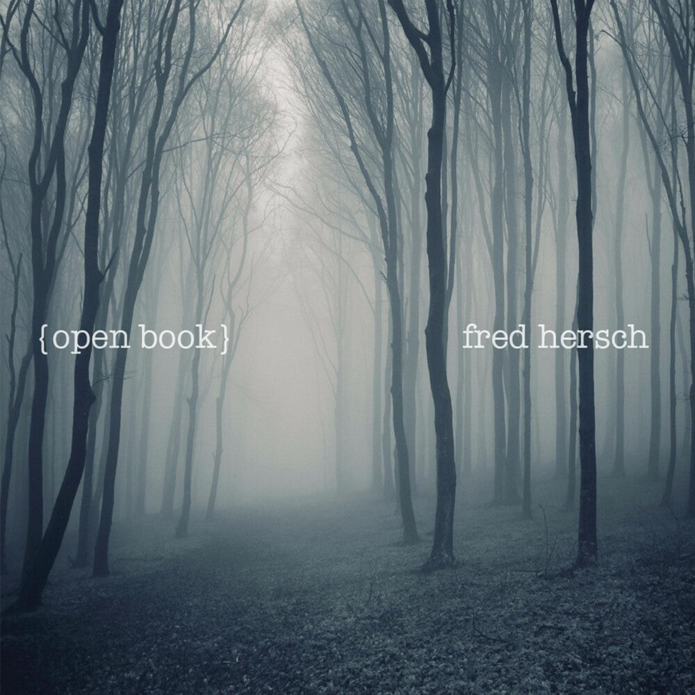 the album cover for Fred Hersch - Open Book