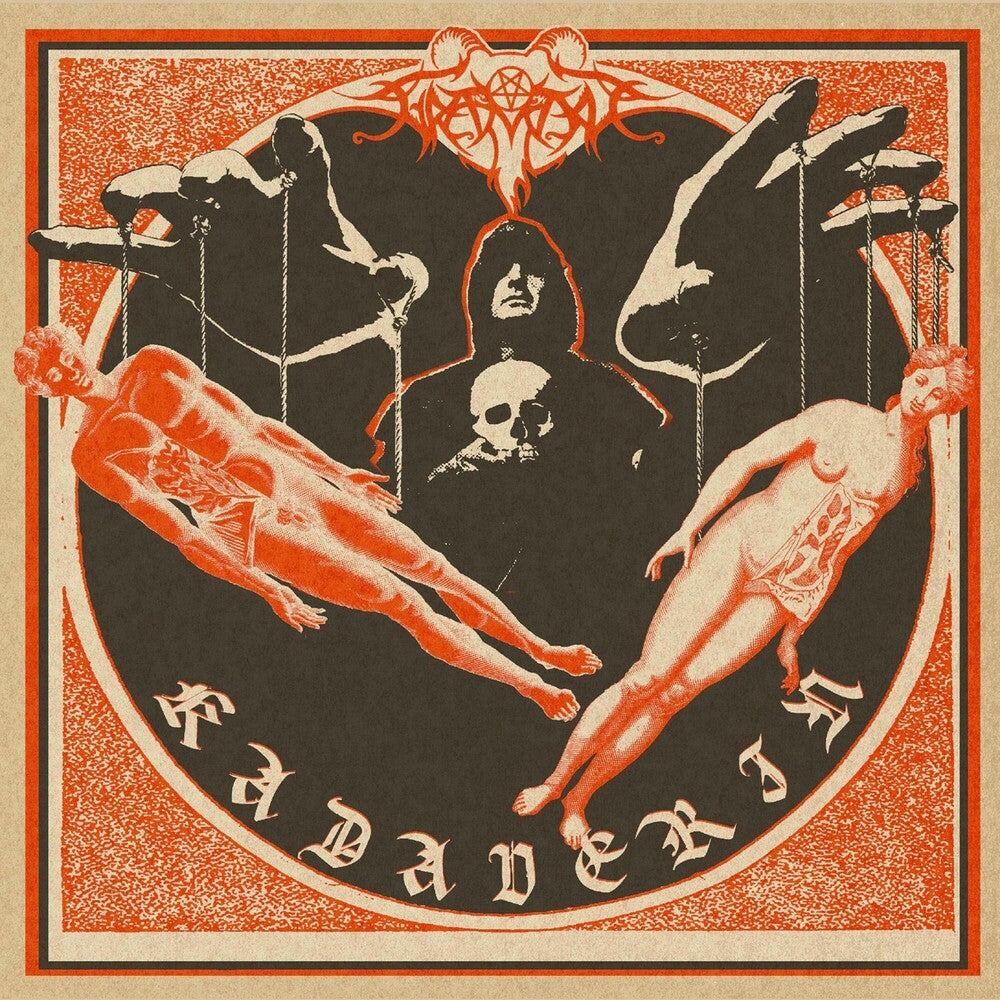 the album cover for Gravdal - Kadaverin
