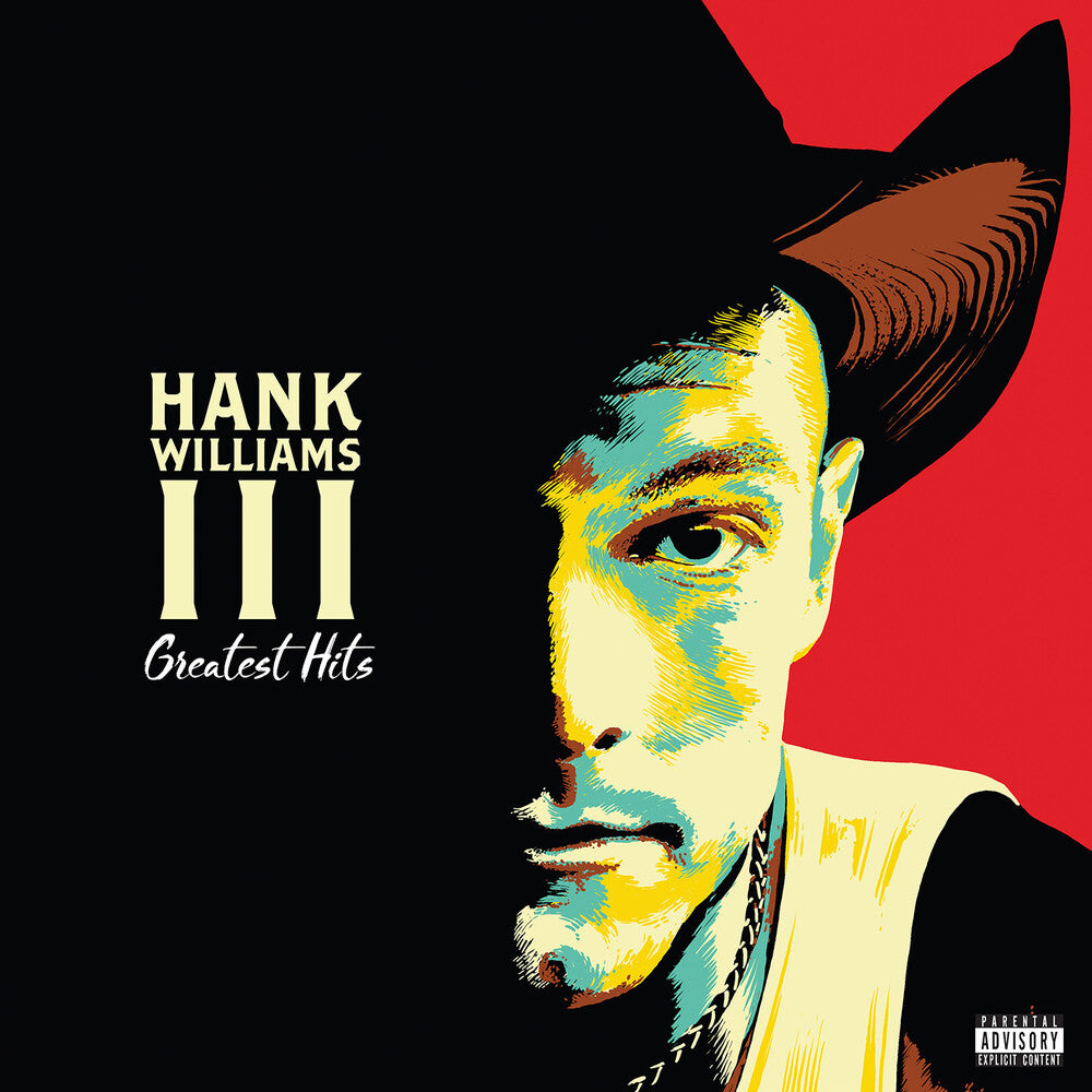 the album cover for Hank III - Greatest Hits