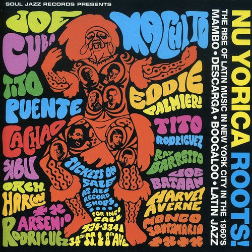 the album cover for Nuyorica Roots! Latin Music In Nyc In The 60s - Nu Yorica Roots