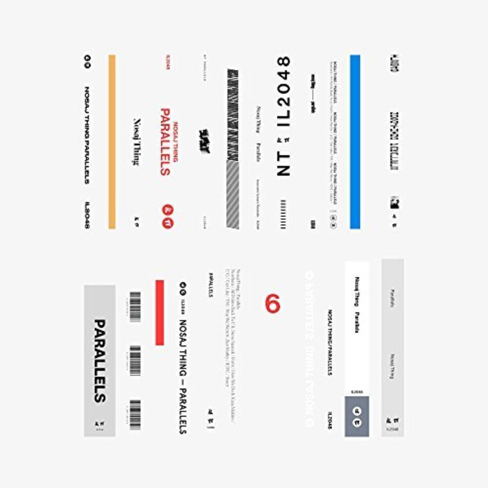the album cover for Nosaj Thing - Parallels