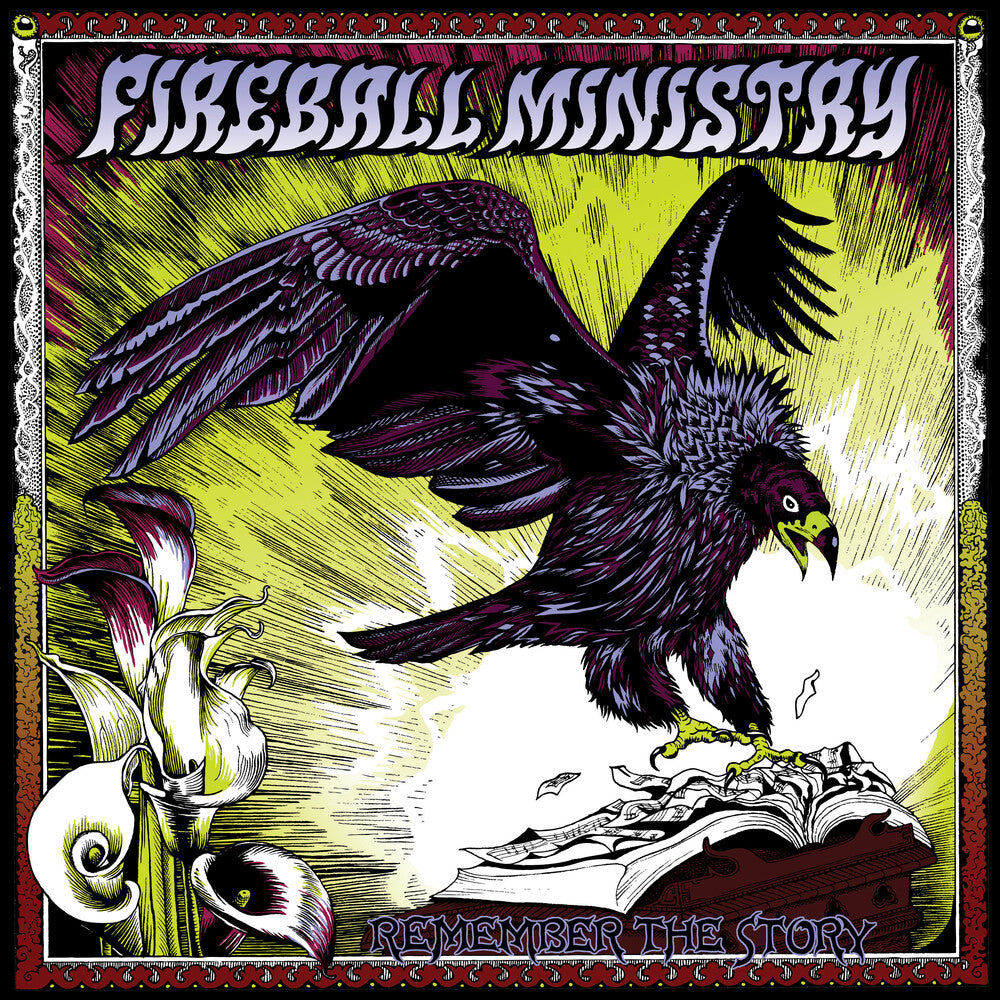 the album cover for Fireball Ministry - Remember The Story