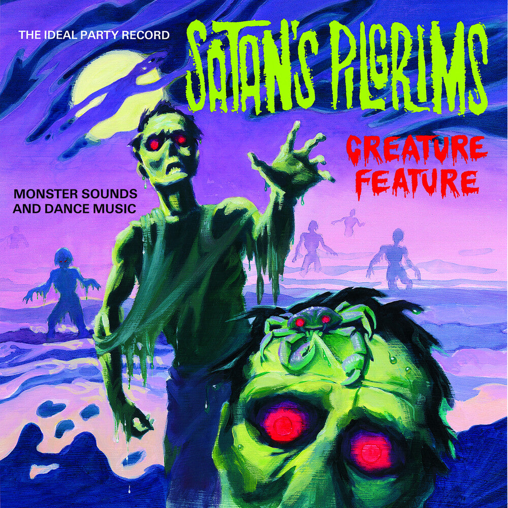 the album cover for Satans Pilgrims - Creature Feature [Colored Vinyl] [Limited Edition]
