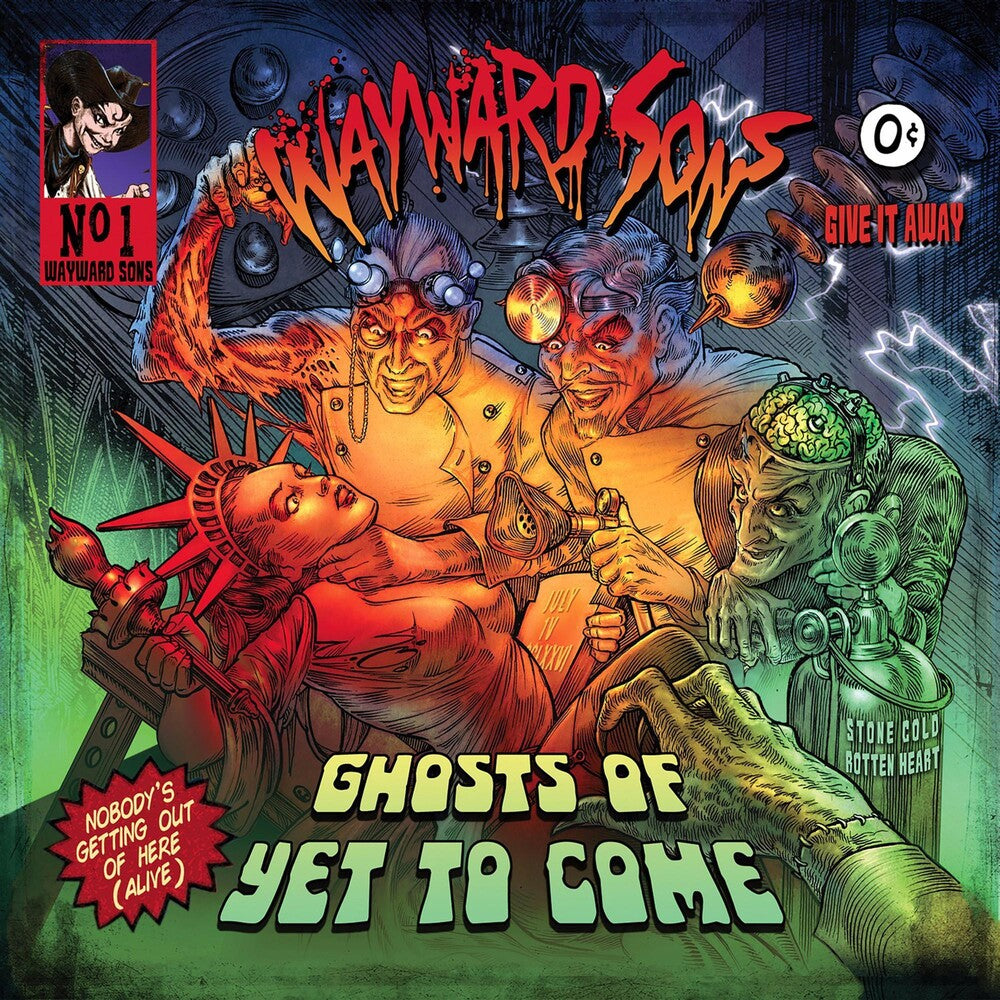 the album cover for Wayword Sons & Sam Lowry - Ghosts Of Yet To Come